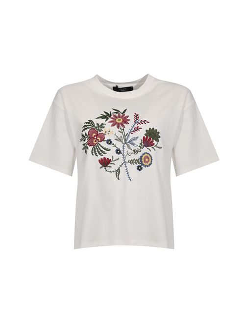 T-shirt WKDSABATO in jersey di cotone con stampa WEEKEND MAX MARA | 2615941112600002
